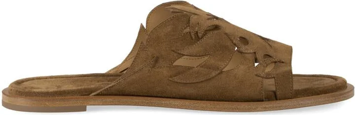 Sartore Suede Mules