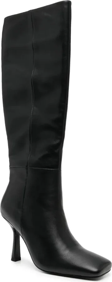 Saryne 90mm leather boots - Image 2