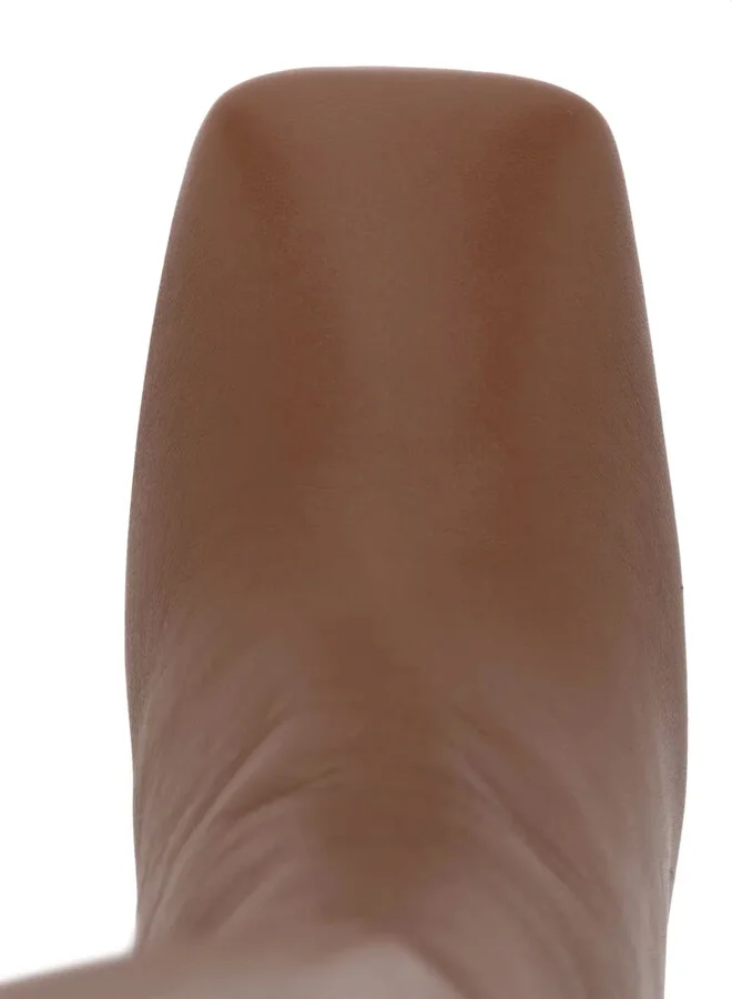 Saryne leather boots - Image 4