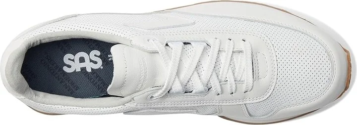SAS 7Eventy6ix-X Comfort Retro Sneaker Women's Shoes Blanc : 6 W - Wide (C), Leather - Image 2
