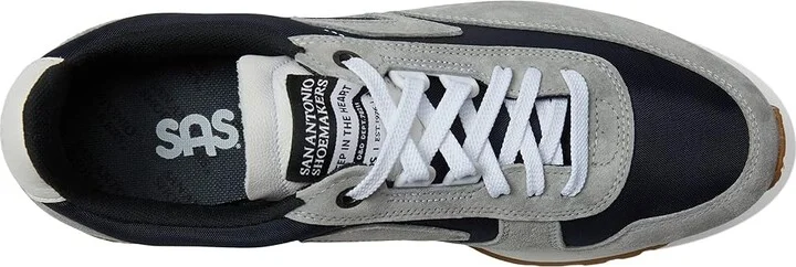 SAS 7Eventy6ix-Y Retro Comfort Sneaker Men's Shoes Stone Blue : 8 M - Medium (D), Textile/Leather - Image 2