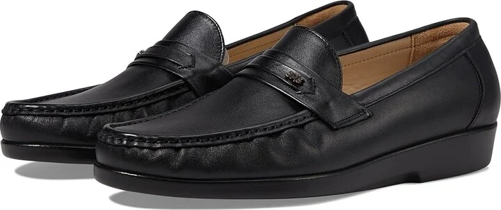 SAS Ace Slip On Comfort Loafer Men's Shoes Black : 8 S - Slim (B), Leather