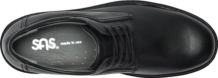 SAS Aden Lace Up Comfort Oxford Men's Lace up casual Shoes Black : 8 S - Slim (B), Leather - Image 3
