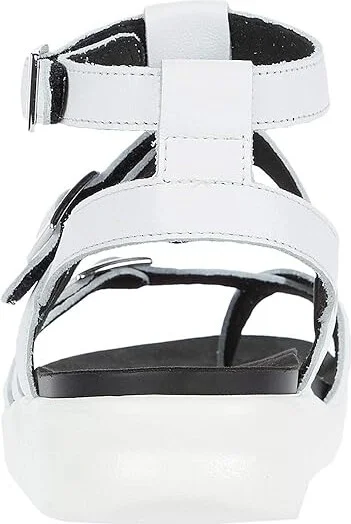 SAS Aria Comfort Gladiator Sandal Women's Shoes Chalk : 6.5 W - Wide (C), Leather - Image 5