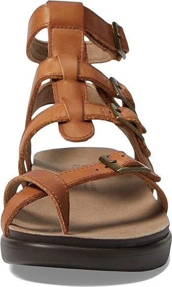 SAS Aria Comfort Gladiator Sandal Women's Shoes Hazel : 5 M - Medium (B), Leather - Image 3