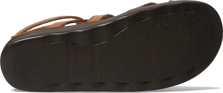 SAS Aria Comfort Gladiator Sandal Women's Shoes Hazel : 5 M - Medium (B), Leather - Image 4