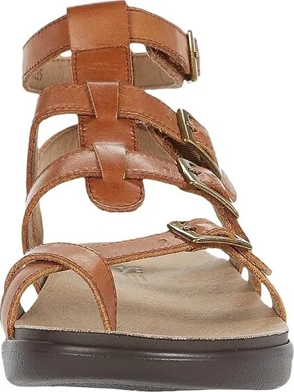 SAS Aria Comfort Gladiator Sandal Women's Shoes Hazel : 5 M - Medium (B), Leather - Image 6