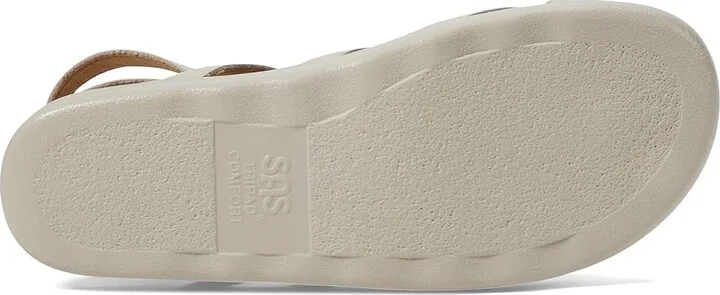 SAS Aria Comfort Gladiator Sandal Women's Shoes Soft Gold : 9 M - Medium (B), Leather - Image 3