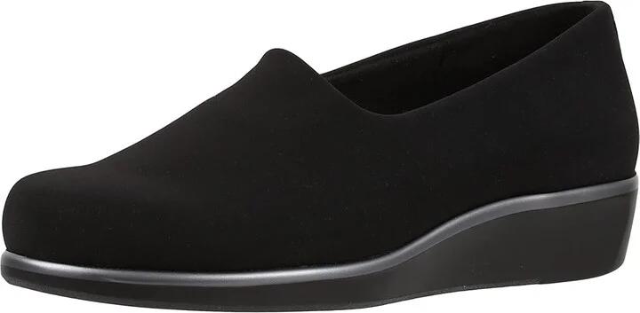 SAS Bliss Slip On Comfort Wedge Women's Shoes Black : 7 S - Slim (AAA) - Image 2