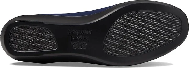 SAS Bliss Slip On Comfort Wedge Women's Shoes Navy : 7 N - Narrow (AA) - Image 4