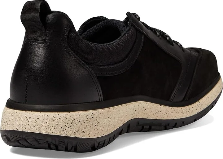 SAS Boulder Lace Up Sneaker Women's Shoes Black Ash : 6.5 W - Wide (C), Leather - Image 4