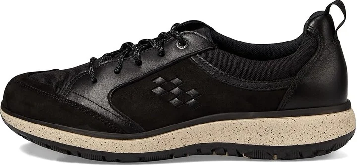 SAS Boulder Lace Up Sneaker Women's Shoes Black Ash : 6.5 W - Wide (C), Leather - Image 6