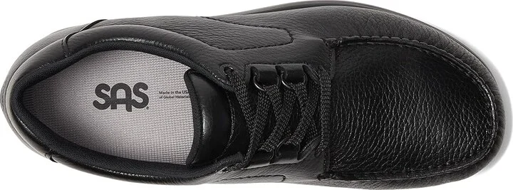 SAS Bout Time Comfort Lace Up Men's Shoes Black : 9.5 N - Narrow (C), Leather - Image 3