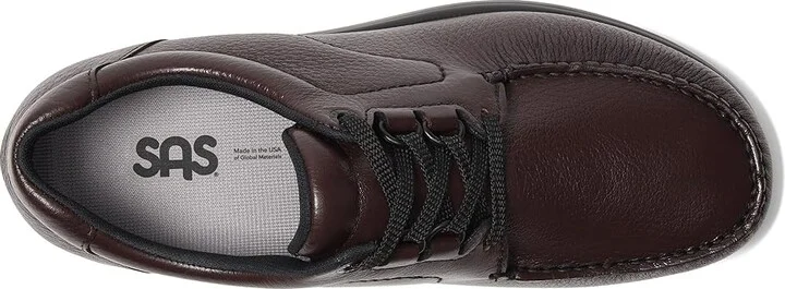 SAS Bout Time Comfort Lace Up Men's Shoes Cordovan : 9 N - Narrow (C), Leather - Image 3