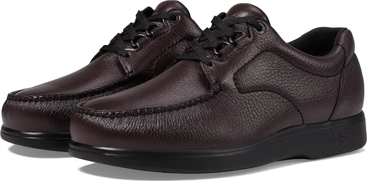 SAS Bout Time Comfort Lace Up Men's Shoes Cordovan : 9 N - Narrow (C), Leather