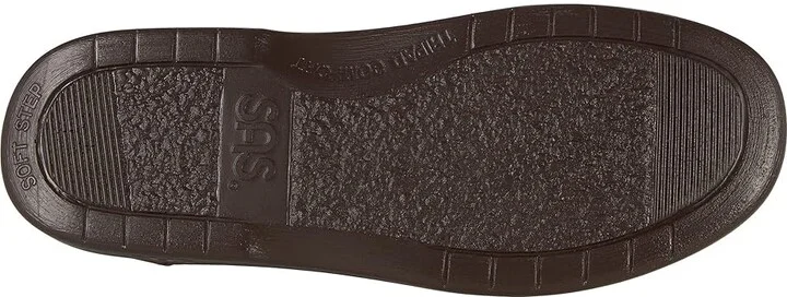 SAS Bout Time Comfort Lace Up Men's Shoes Mulch : 8 S - Slim (B), Leather - Image 4