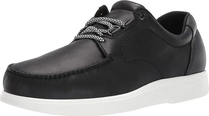 SAS Bout Time LT Men's Shoes Matte Black : 11.5 M - Medium (D), Leather - Image 2