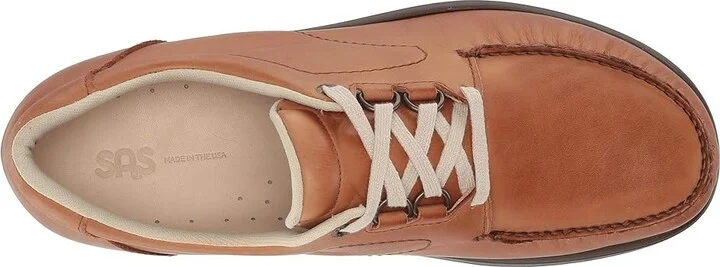 SAS Bout Time Lux Men's Shoes Hazel : 8.5 M - Medium (D), Leather - Image 3