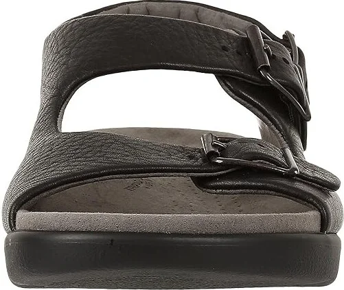 SAS Bravo Adjustable Comfort Sandal Men's Shoes Black : 8 N - Narrow (C), Leather - Image 6