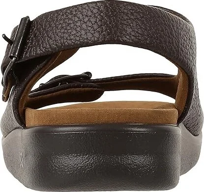 SAS Bravo Adjustable Comfort Sandal Men's Shoes Brown : 8 N - Narrow (C), Leather - Image 5