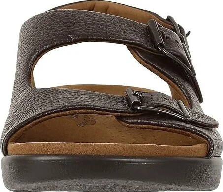 SAS Bravo Adjustable Comfort Sandal Men's Shoes Brown : 8 N - Narrow (C), Leather - Image 6