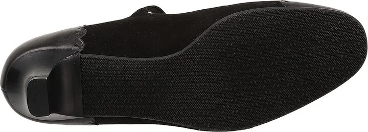 SAS Cate Women's Shoes Black : 6 M - Medium (B), Suede/Leather - Image 4