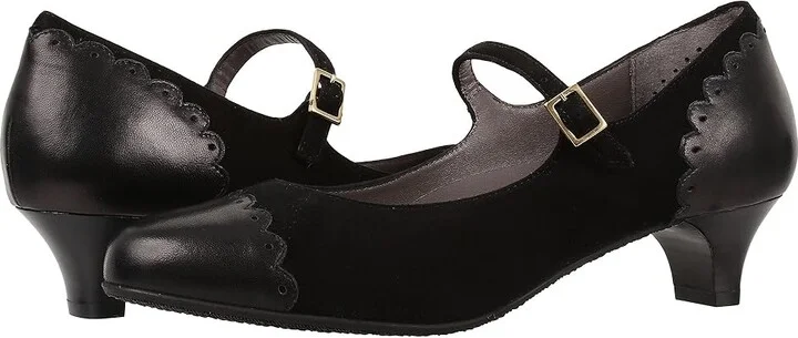 SAS Cate Women's Shoes Black : 6 M - Medium (B), Suede/Leather