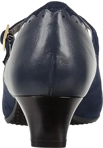 SAS Cate Women's Shoes Navy : 6 M - Medium (B), Suede/Leather - Image 5