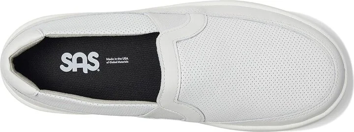 SAS Chuy-x Slip On Comfort Loafer Women's Shoes White Perf : 7 WW - Double Wide (D) - Image 2