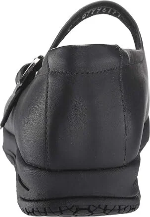 SAS Clare Non Slip Mary Jane Women's Shoes Black/Black Web : 8 N - Narrow (AA), Leather - Image 5