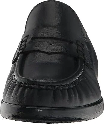 SAS Classic Slip On Comfort Loafer Women's Shoes Navy : 9 N - Narrow (AA), Leather - Image 6