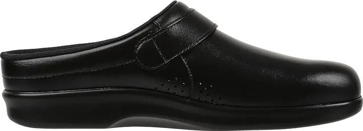 SAS Clog Comfort Slip On Women's Shoes Black : 7 N - Narrow (AA), Leather - Image 8