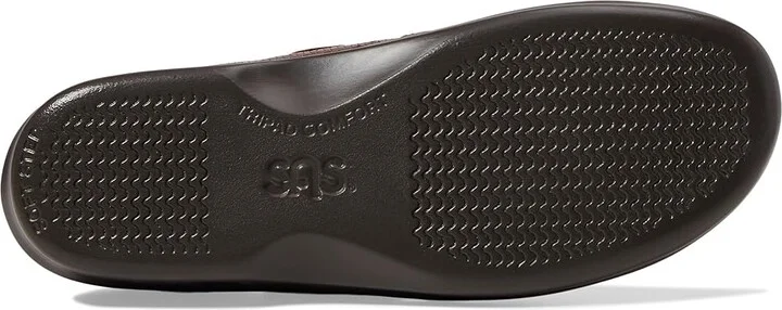 SAS Clog Comfort Slip On Women's Shoes Woven Brown : 7 N - Narrow (AA), Leather - Image 4