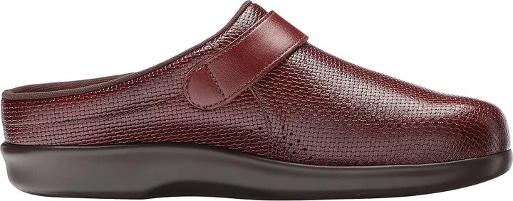 SAS Clog Comfort Slip On Women's Shoes Woven Brown : 7 N - Narrow (AA), Leather - Image 8