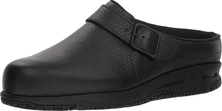 SAS Clog-Slip Resistant Women's Slip on Shoes Black : 8 N - Narrow (AA), Leather - Image 2