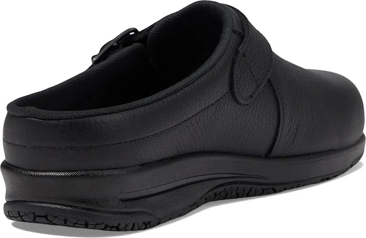 SAS Clog-Slip Resistant Women's Slip on Shoes Black : 8 N - Narrow (AA), Leather - Image 5