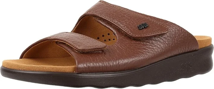 SAS Cozy Adjustable Comfort Slide Sandal Women's Shoes Amber : 6 N - Narrow (AA), Leather - Image 2