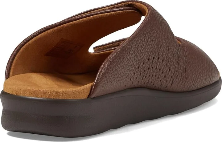 SAS Cozy Adjustable Comfort Slide Sandal Women's Shoes Amber : 6 N - Narrow (AA), Leather - Image 5