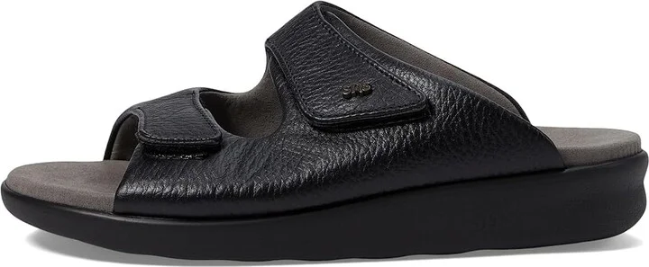 SAS Cozy Adjustable Comfort Slide Sandal Women's Shoes Black : 6 N - Narrow (AA), Leather - Image 7