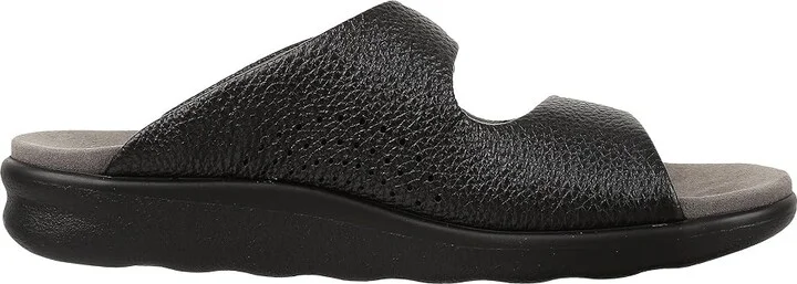SAS Cozy Adjustable Comfort Slide Sandal Women's Shoes Black : 6 N - Narrow (AA), Leather - Image 8