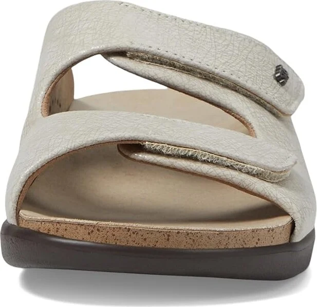 SAS Cozy Adjustable Comfort Slide Sandal Women's Shoes Web Linen : 7 N - Narrow (AA), Leather - Image 3