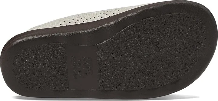 SAS Cozy Adjustable Comfort Slide Sandal Women's Shoes Web Linen : 7 N - Narrow (AA), Leather - Image 4