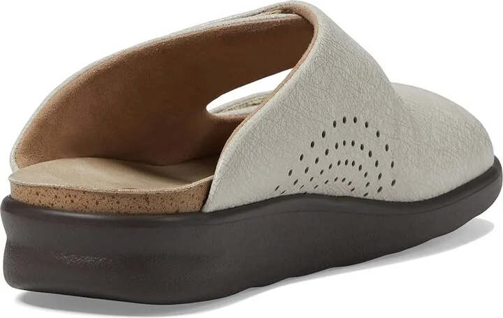 SAS Cozy Adjustable Comfort Slide Sandal Women's Shoes Web Linen : 7 N - Narrow (AA), Leather - Image 5