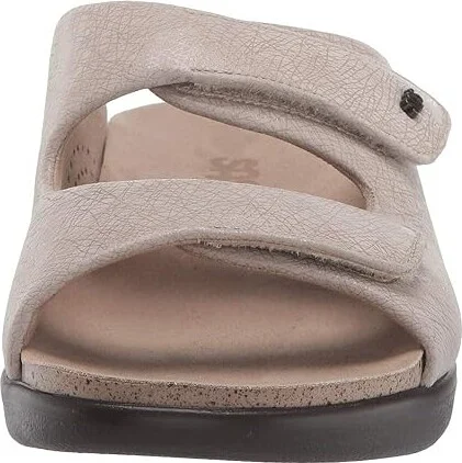 SAS Cozy Adjustable Comfort Slide Sandal Women's Shoes Web Linen : 7 N - Narrow (AA), Leather - Image 6
