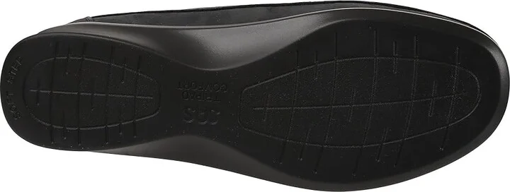 SAS Crissy Slip On Comfort Loafer Women's Shoes Nero : 7.5 M - Medium (B), Leather - Image 4