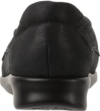 SAS Crissy Slip On Comfort Loafer Women's Shoes Nero : 7.5 M - Medium (B), Leather - Image 5
