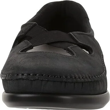 SAS Crissy Slip On Comfort Loafer Women's Shoes Nero : 7.5 M - Medium (B), Leather - Image 6
