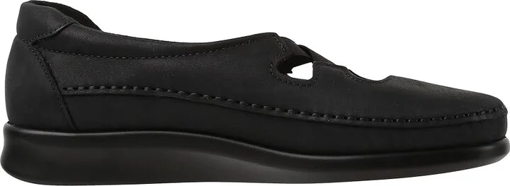 SAS Crissy Slip On Comfort Loafer Women's Shoes Nero : 7.5 M - Medium (B), Leather - Image 8