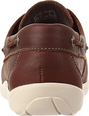 SAS Decksider Lace Up Comfort Boat Shoe Men's Shoes New Briar : 10 N - Narrow (C), Leather - Image 5