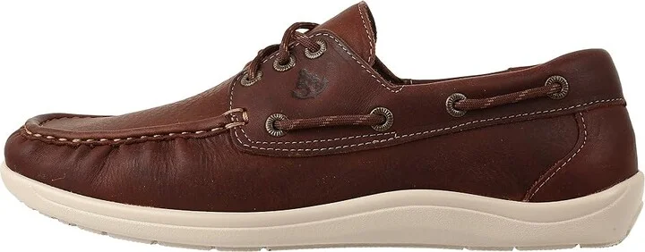 SAS Decksider Lace Up Comfort Boat Shoe Men's Shoes New Briar : 10 N - Narrow (C), Leather - Image 7